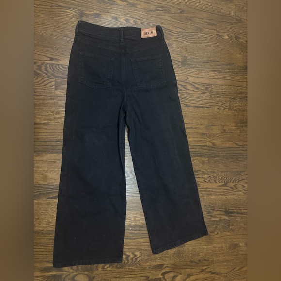 Sezane Black Wide Leg Jeans - Picture 3 of 6